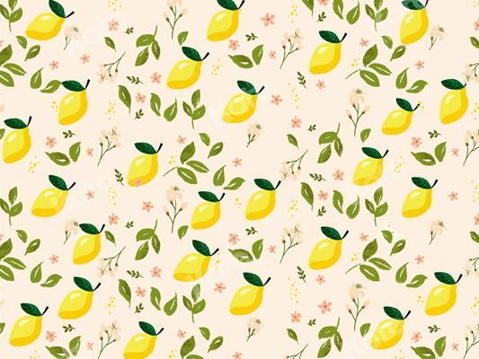 Kate Lemon Summer Cake Smash Backdrop Designed By JS Photography -UK