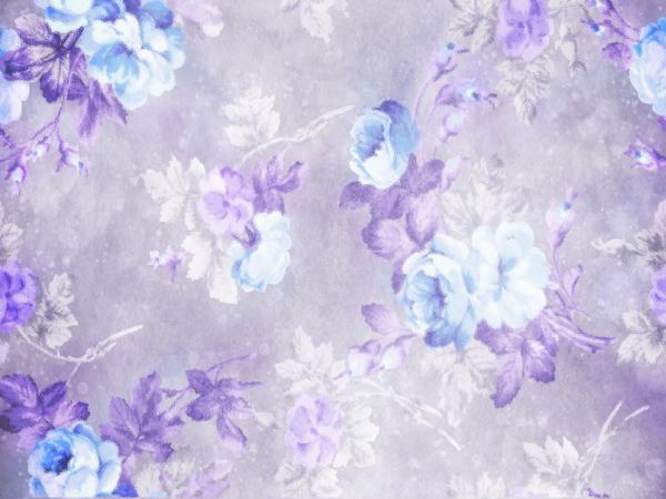 Kate Retro Blurry Bokeh Purple Flowers Backdrop for Photography Designed by JFCC -UK