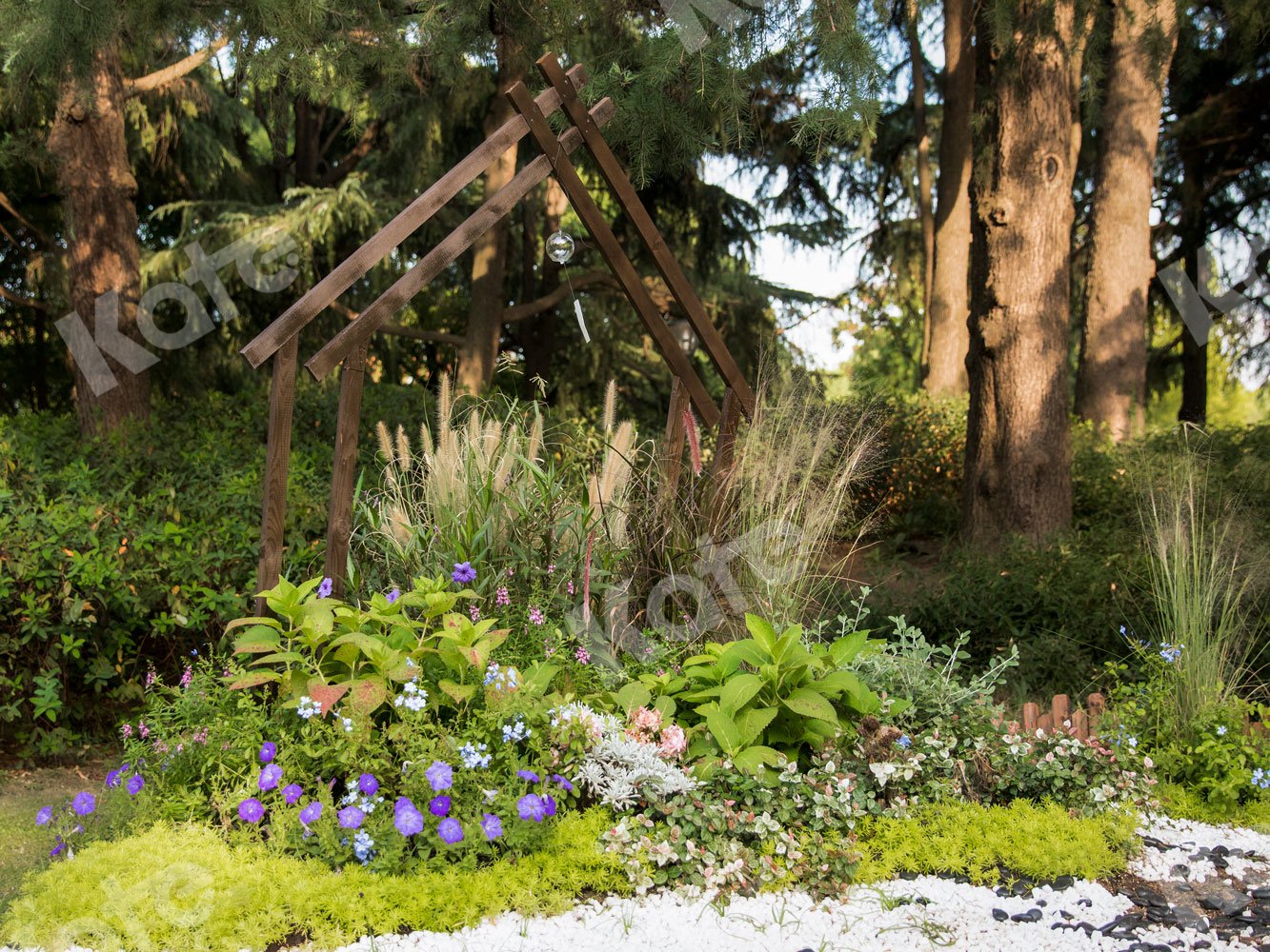 Kate Garden Flower Bush Backdrop for Photography -UK