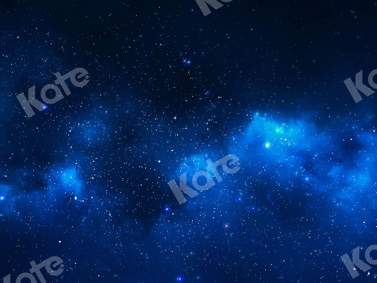 Kate Dark Blue Stars Sky Backdrop Designed by Jia Chan Photography