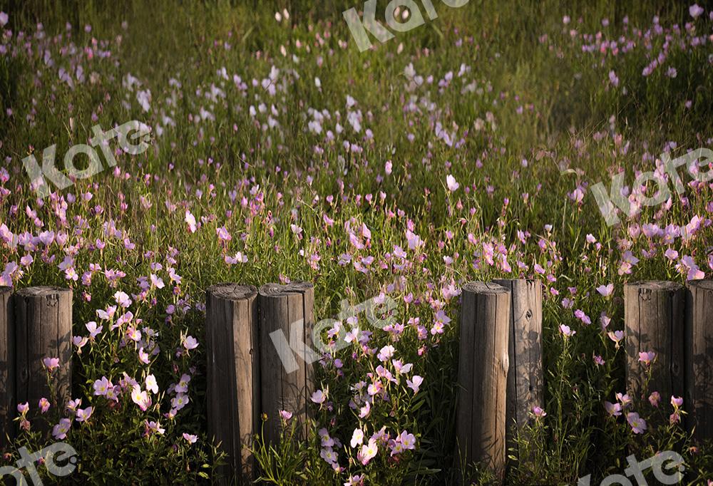 Kate Spring Flowers Lawn Backdrop Designed by Jia Chan Photography