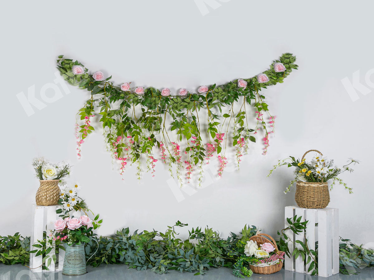 Kate Spring/Easter Flower Backdrop Designed by Jia Chan Photography