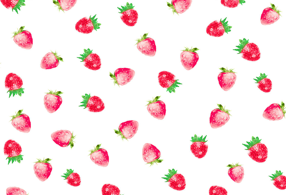 Kate Summer Backdrop Strawberry Designed by Chain Photography