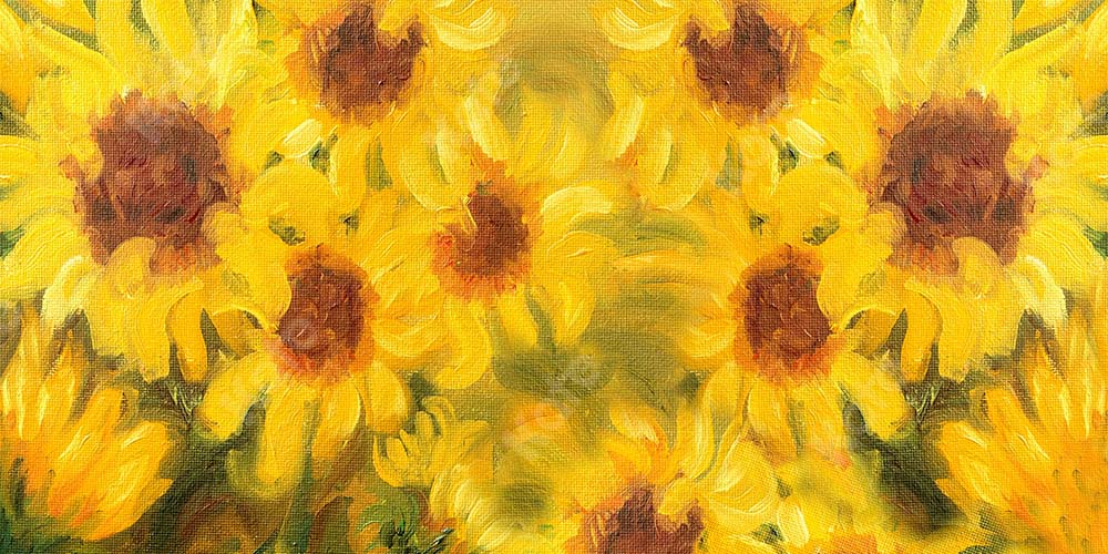 Kate Spring Sunflower Backdrop Designed by GQ