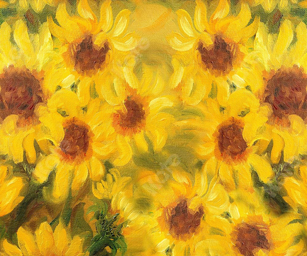 Kate Spring Sunflower Backdrop Designed by GQ