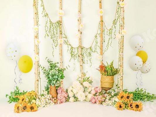 Kate Summer Sunflowers Backdrop Designed by Jia Chan Photography