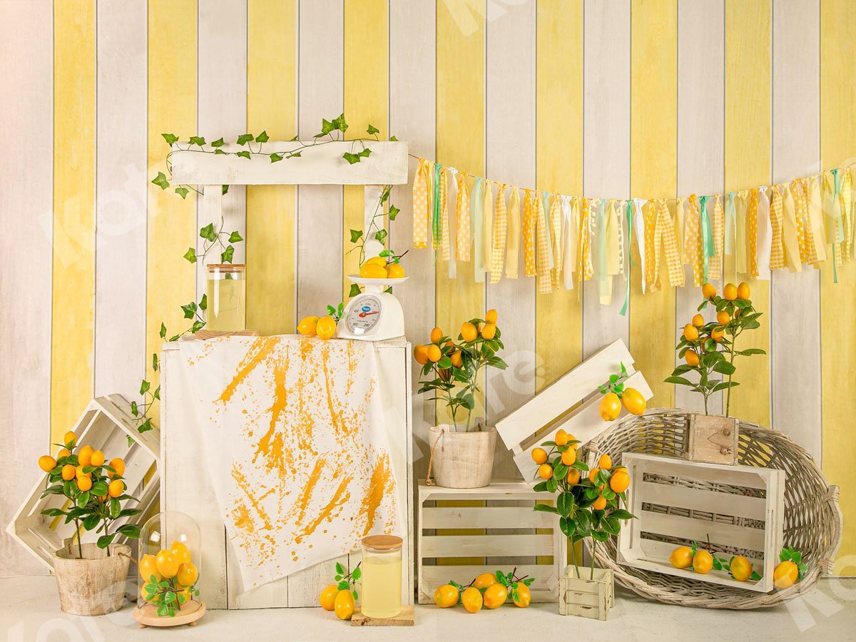 Kate Summer Lemonade Stand Backdrop Designed by Jia Chan Photography