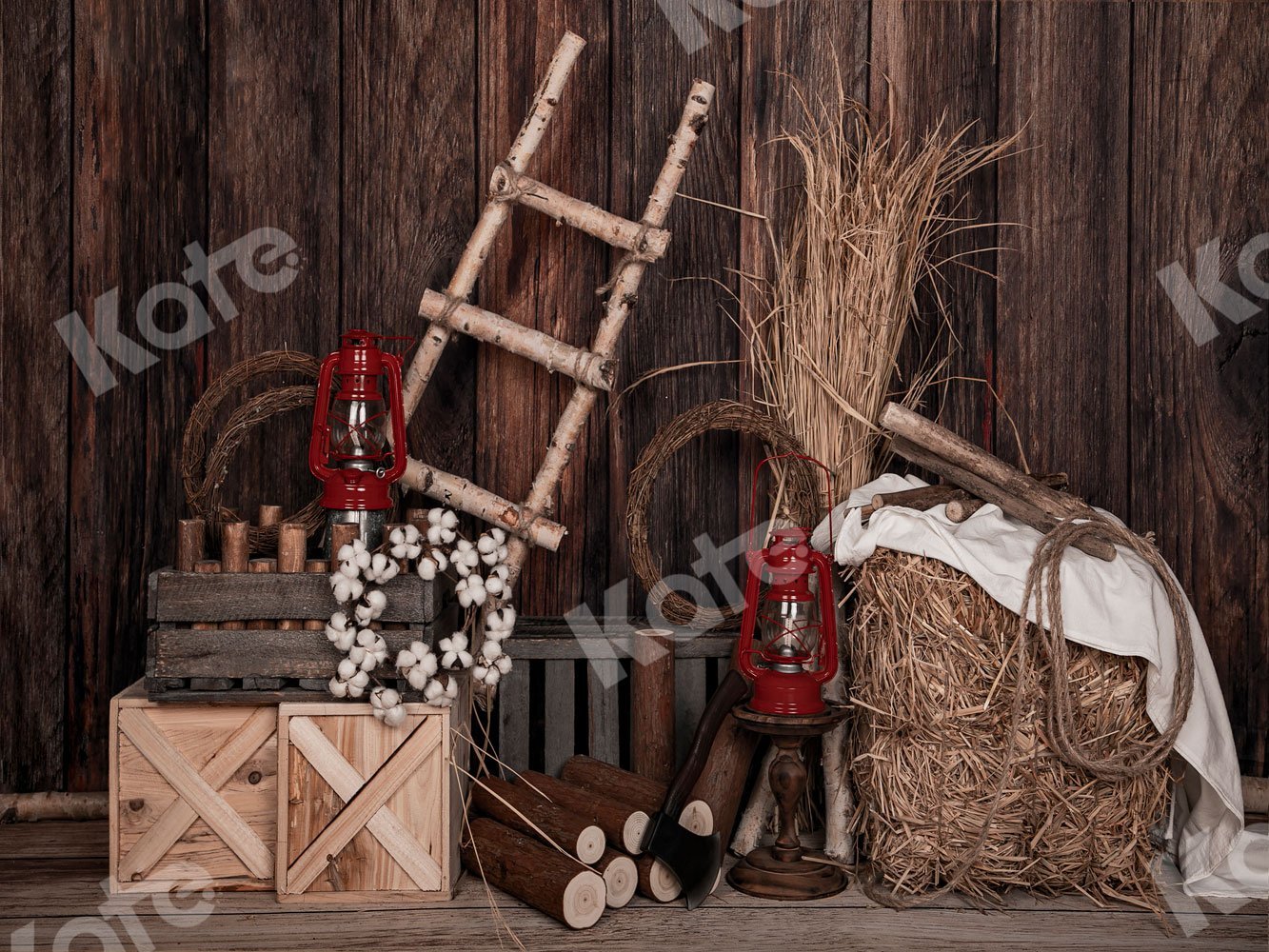 Kate Barn Haystack Backdrop Designed by Jia Chan Photography -UK