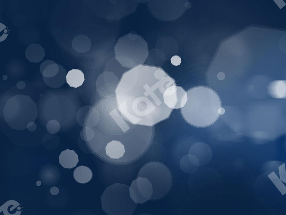 Kate Bokeh Blue Backdrop Designed by Chain Photography