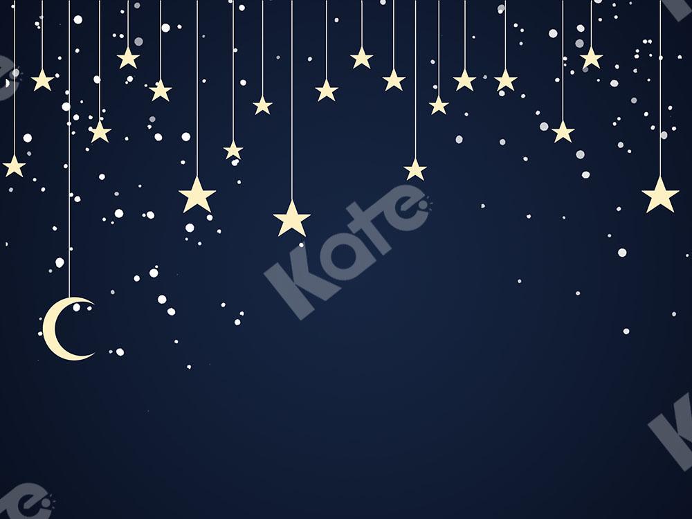 Kate Stary Night Backdrop Twikle Twinkle Little Star Designed by Chain Photography