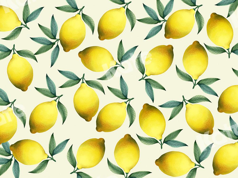 Kate Summer Backdrop Lemon Designed by Chain Photography