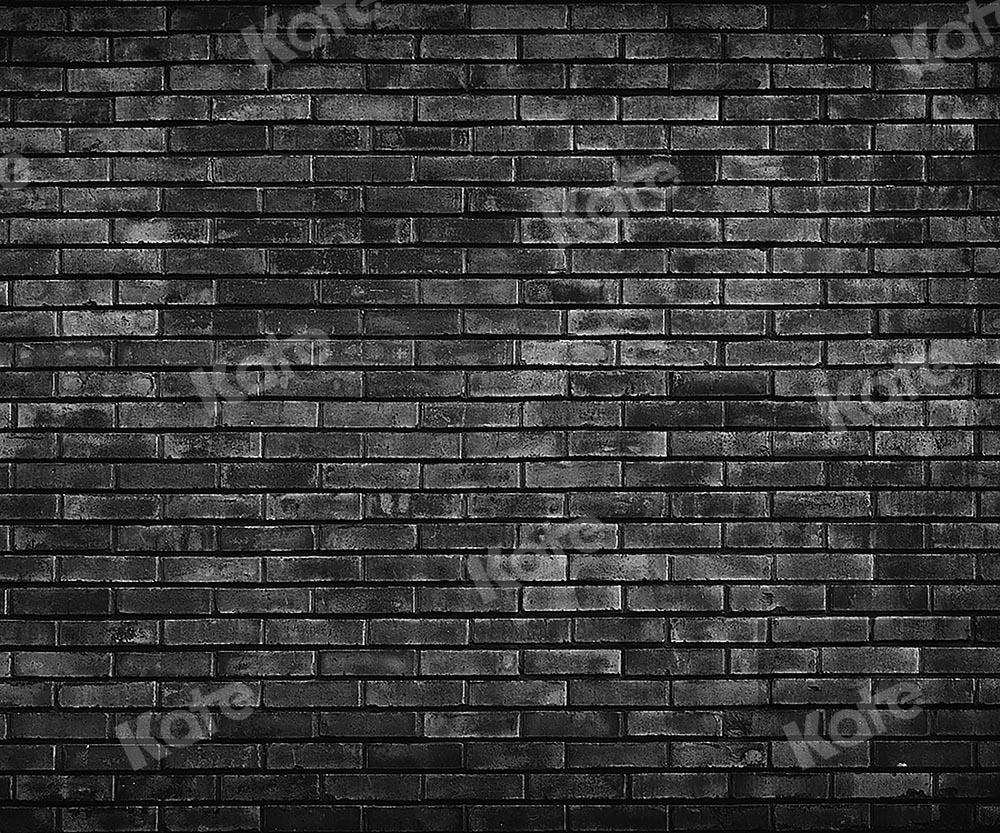 Kate Dark Brick Backdrop for photography