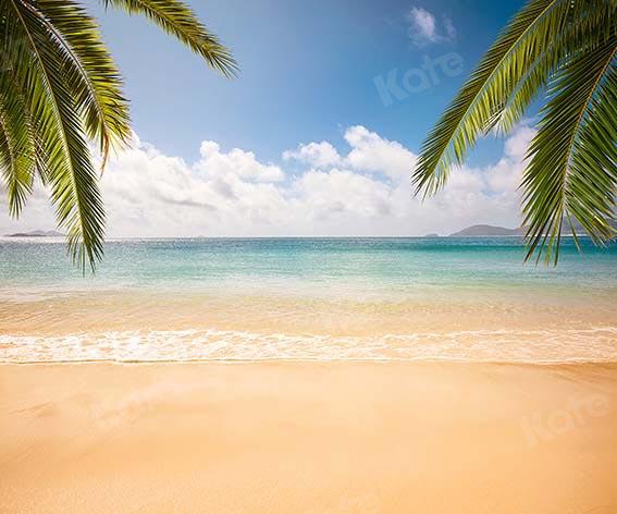 Kate Summer Beach Blue Sky Backdrop Designed by Chain Photography -UK