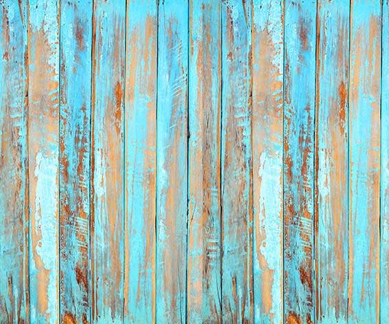 Kate Light Blue Do-old Wood Backdrop for photography -UK