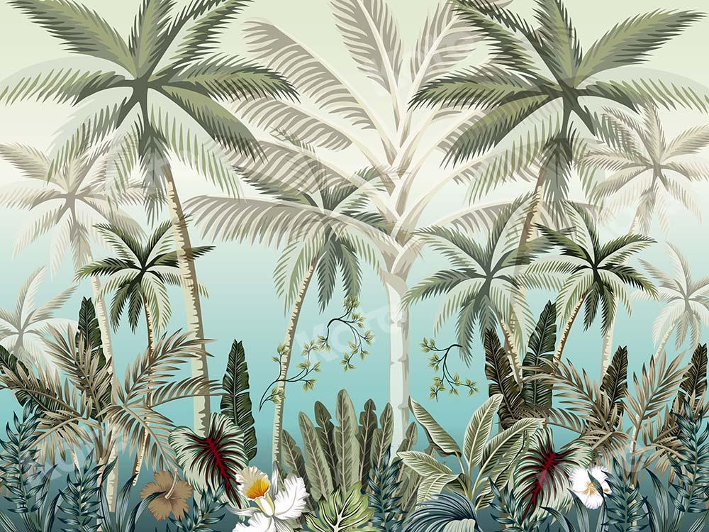 Kate Summer Coconut Palm Trees Designed by Chain Photography