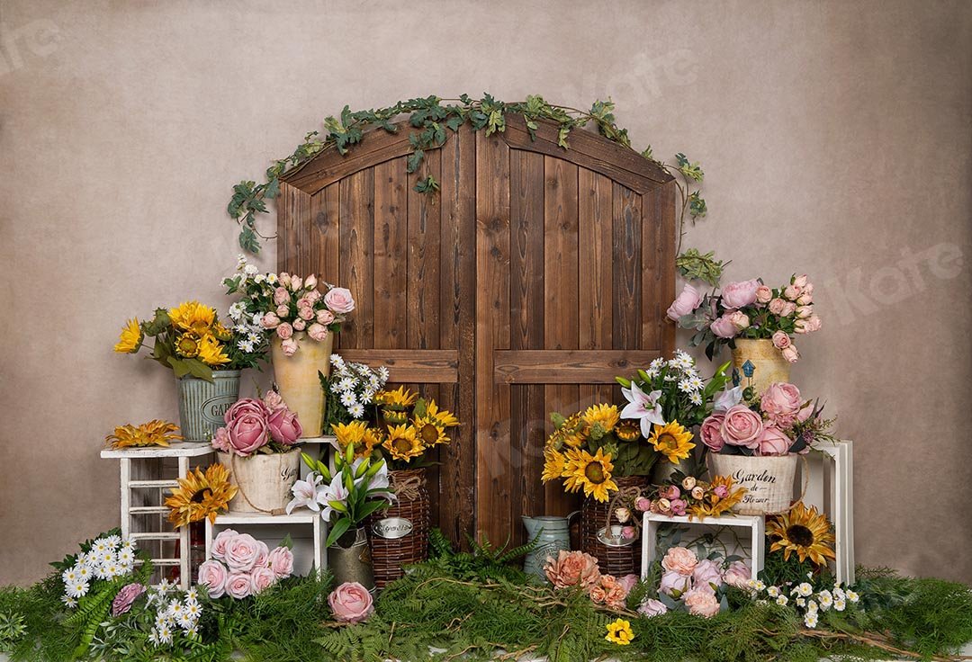 Kate Spring/mother's Day Flower Shop Cake Smash Backdrop Designed by Emetselch