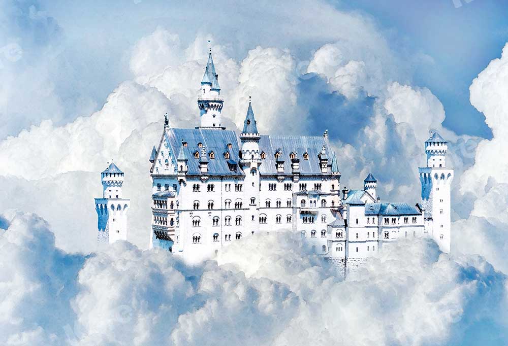 Kate Fantasy Sky Castle Backdrop for Photography Designed by Chain Photography