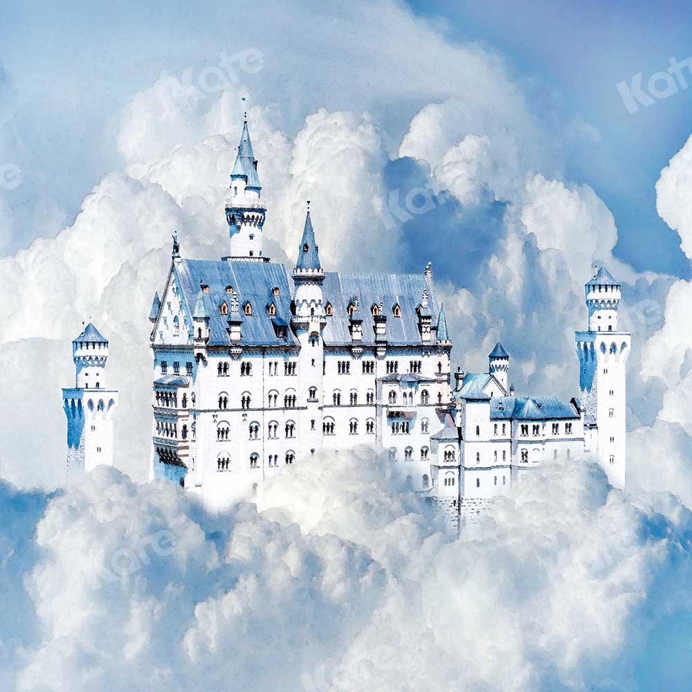 Kate Fantasy Sky Castle Backdrop for Photography Designed by Chain Photography -UK
