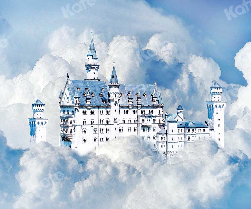 Kate Fantasy Sky Castle Backdrop for Photography Designed by Chain Photography -UK