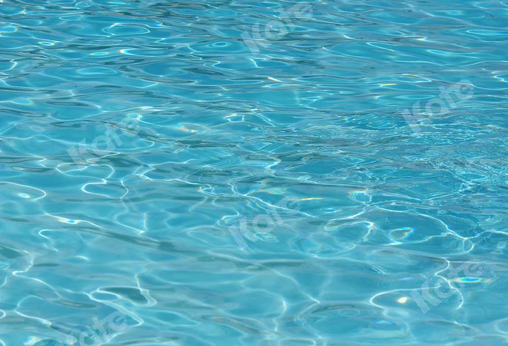 Kate Swimming Summer Water Ripple Backdrop for photography -UK