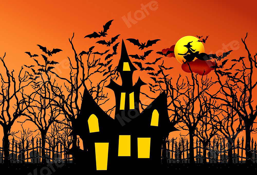 Kate Halloween Witch Backdrop Designed by Chain Photography