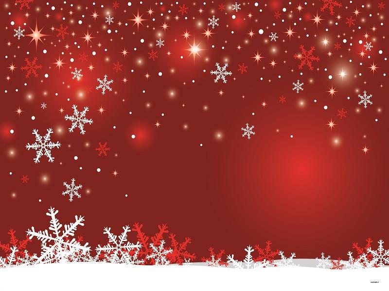 Katebackdrop£ºKate Red Wall Background Snowflake Marry Christmas Backdrops