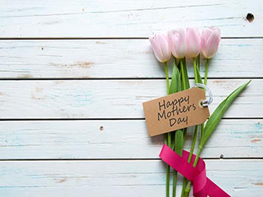 Katebackdrop Kate White Wooden Wall Tulip Floral Happy Mother's Day 