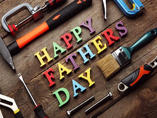 Katebackdrop£ºKate Happy Father'S Day Colorful Wood Letter Vintage Background For Studio