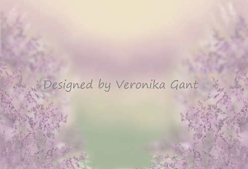 Kate Dreamy Purple Grass02 Backdrop Designed by Veronika Gant