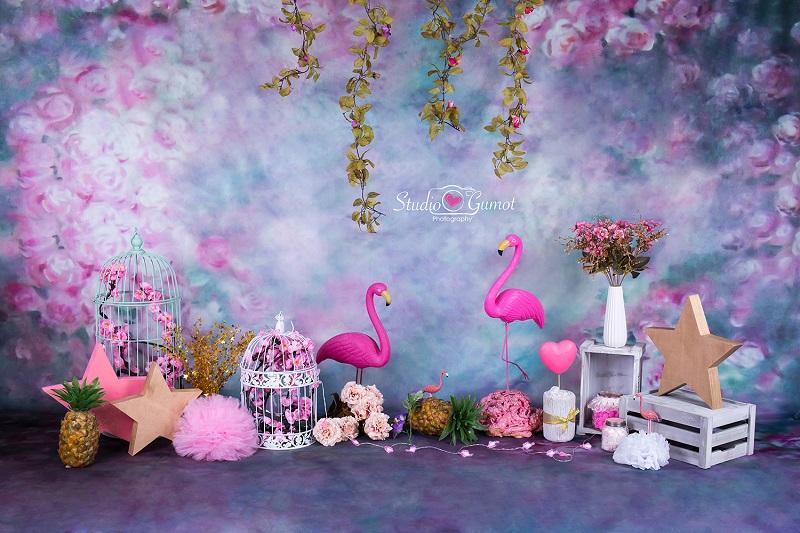 Kate Flower Backdrop for Children Photography Designed by Studio Gumot