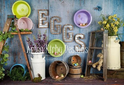 Kate Egg-celent Easter Backdrop designed by Arica Kirby