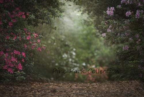 Katebackdrop Kate Pink Floral Garden spring Backdrop for Photography Designed by Pine Park Collection