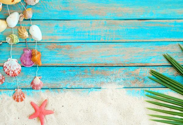 Kate Wood Summer Shell Backdrop -UK