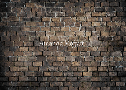 Kate Sooty Brick Wall Backdrop for Photography Designed by Amanda Moffatt