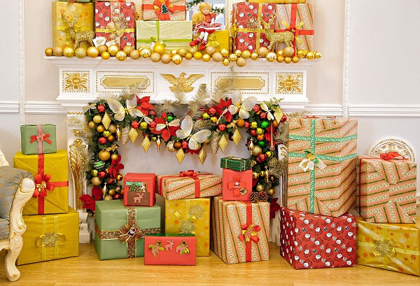 Christmas Colored Gifts Decoration