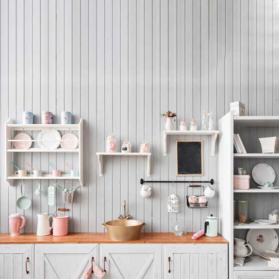 Kate Spring Kitchen White Backdrop for Photography -UK