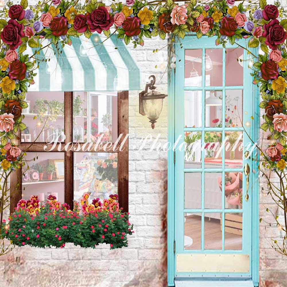 Kate Florist Backdrop Designed by Rosabell Photography -UK
