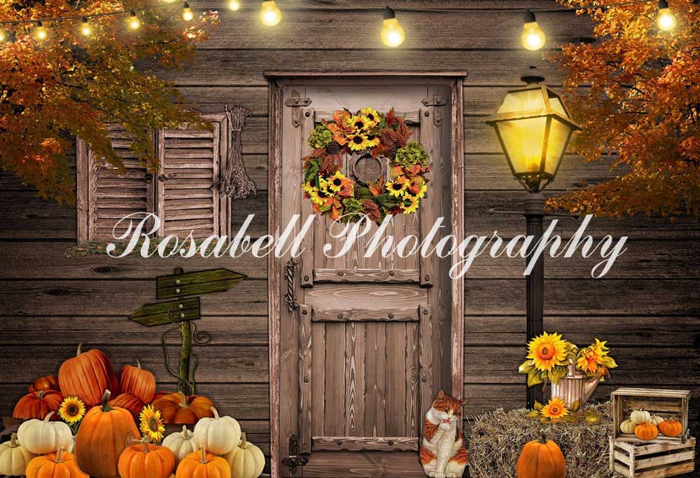 Kate Halloween Backdrop Designed by Rosabell Photography