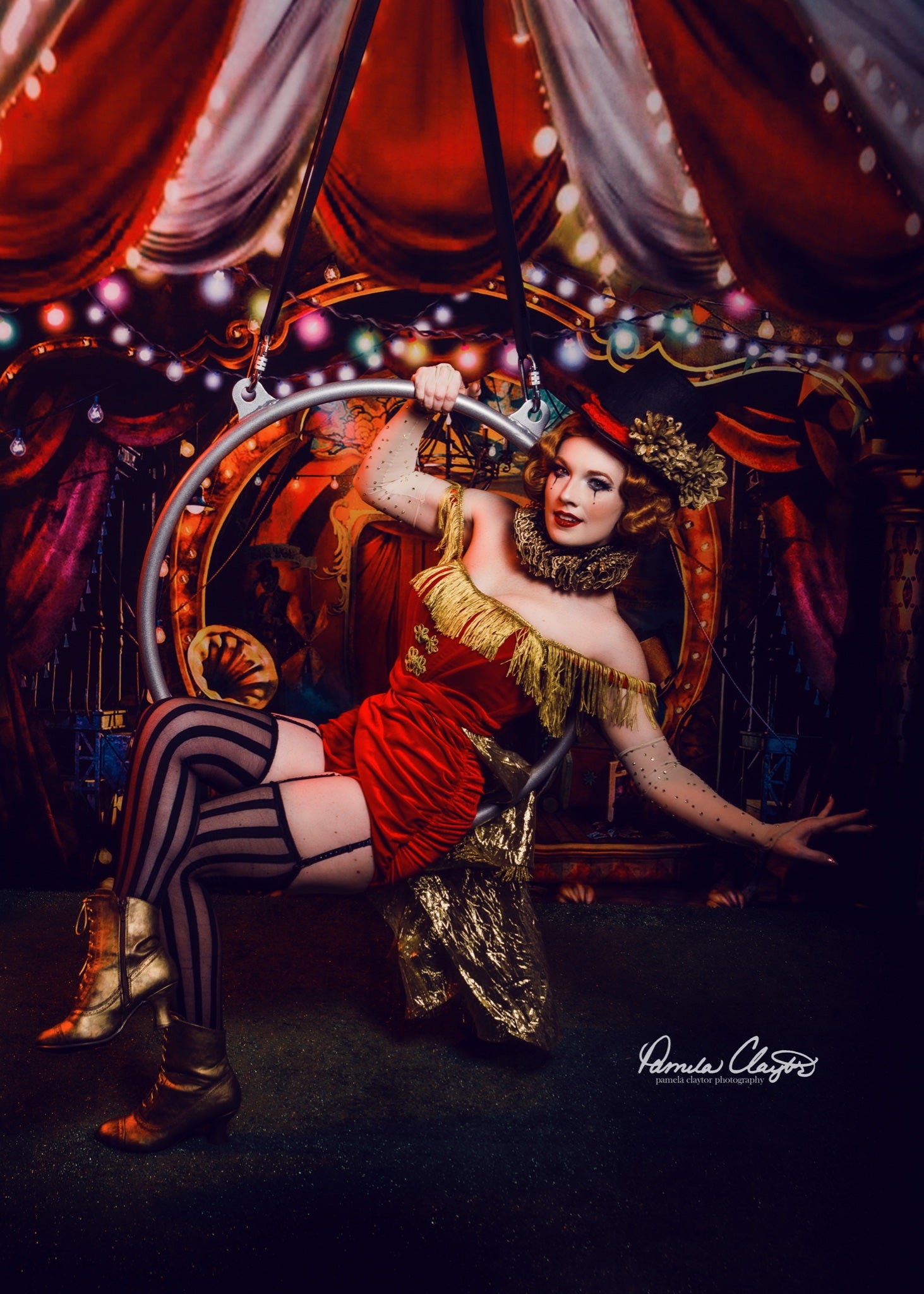 Kate Circus Backdrop Designed by Rosabell Photography
