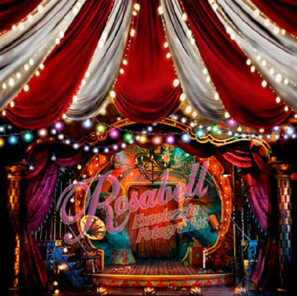 Kate Circus Backdrop Designed by Rosabell Photography -UK