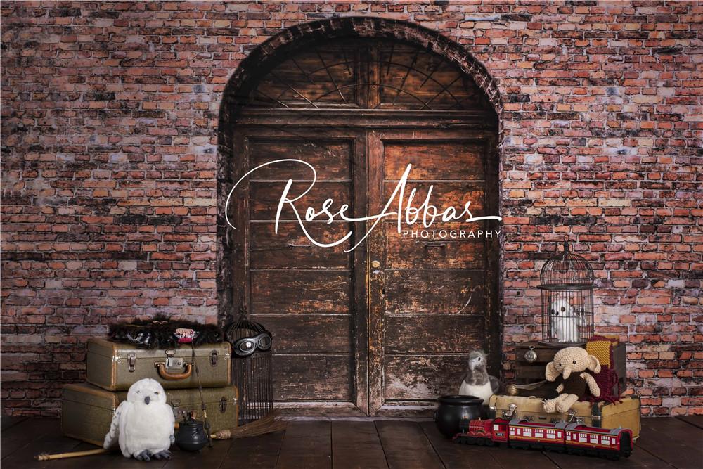 Kate Front Door Brick Wall Backdrop Designed By Rose Abbas
