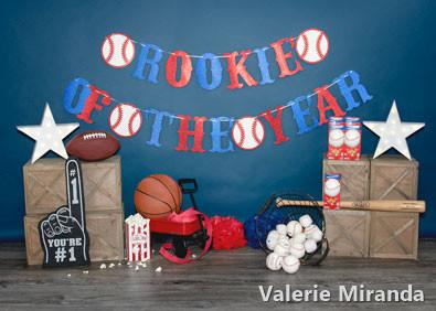 Kate Rookie of the Year Sports Backdrop Designed by Valerie Miranda