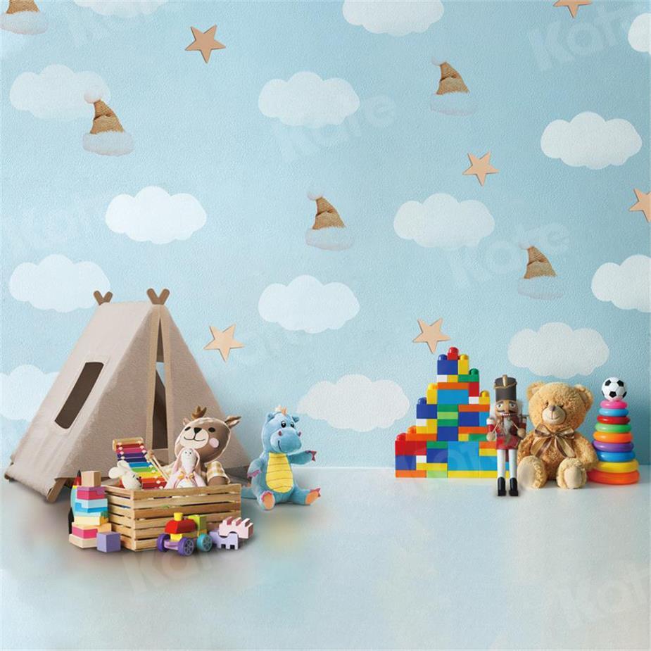 Kate Tent Children's Toy Room Backdrop for Photography