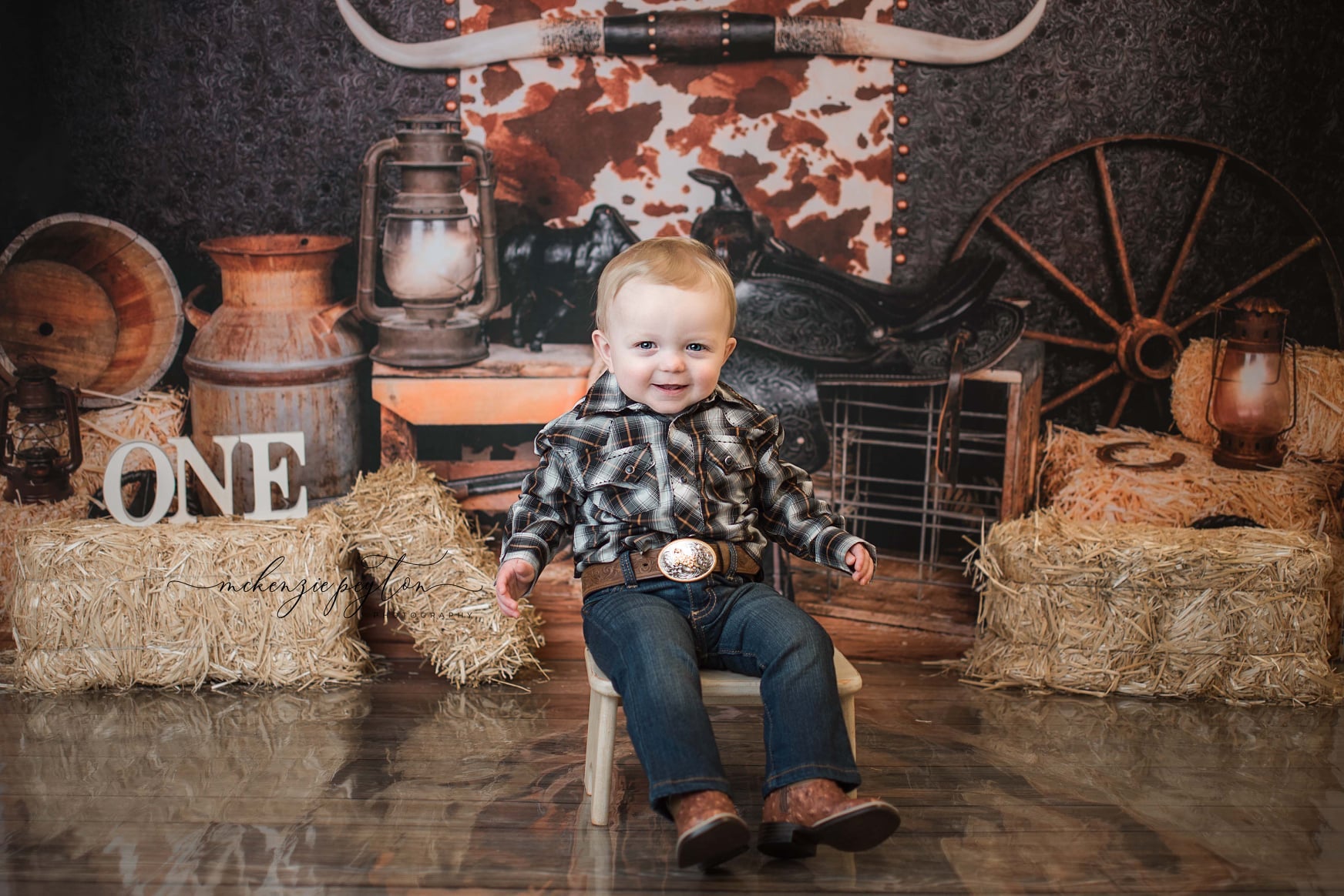 Kate 7x5ft Wild West Backdrop Designed by Arica Kirby -UK
