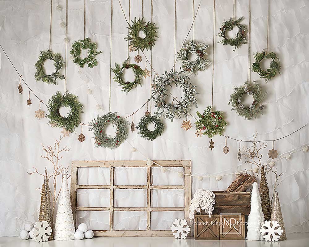 Kate Rustic Winter Backdrop Designed By Mandy Ringe Photography