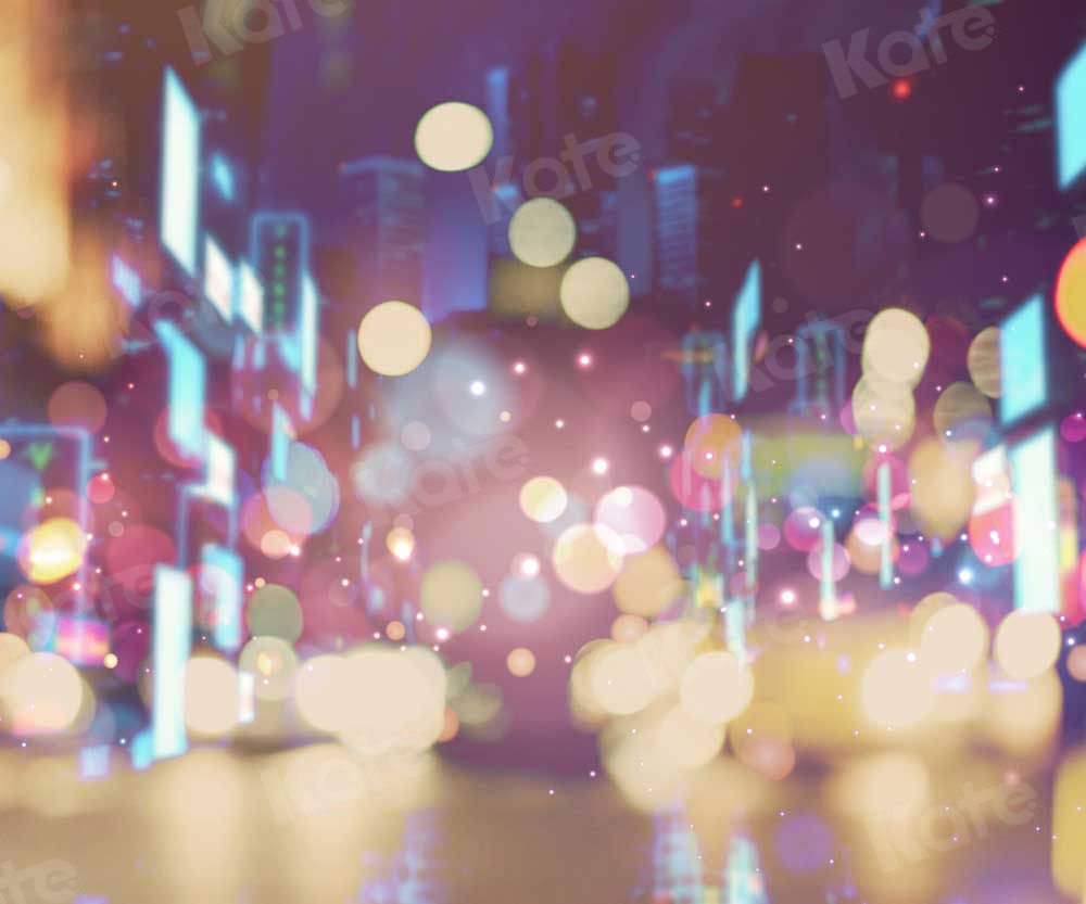 Kate City Street Bokeh Backdrop for Photography -UK
