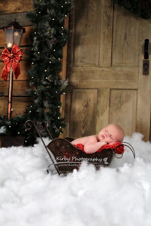 Kate Holiday Door Christmas Wreath designed by Arica Kirby