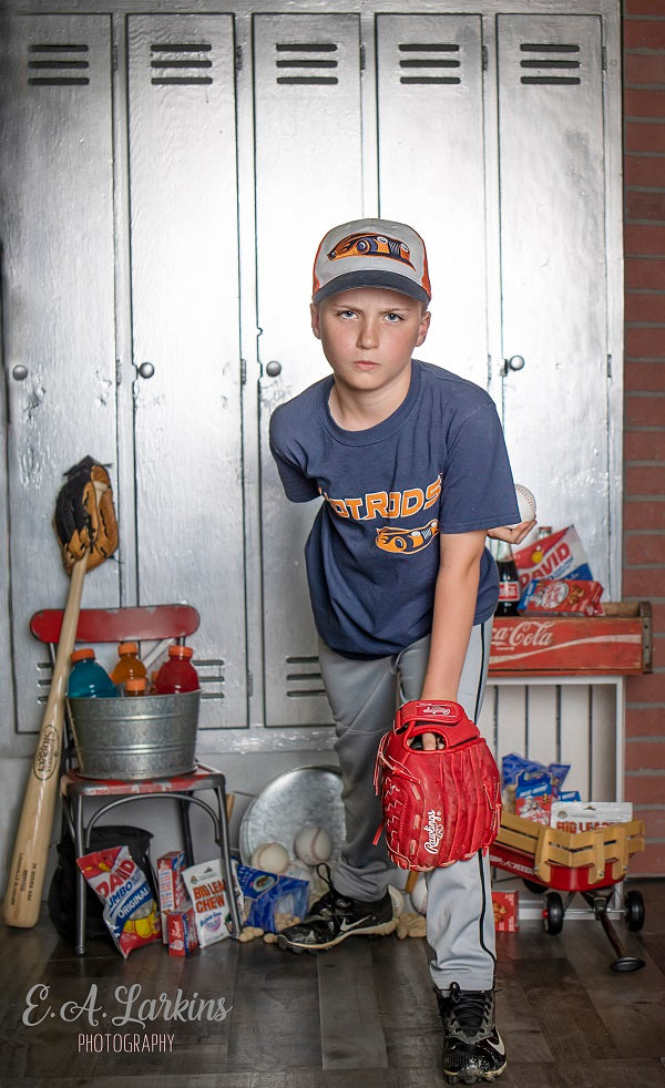 Kate Baseball Sports Children Backdrop for Photography Designed by Erin Larkins