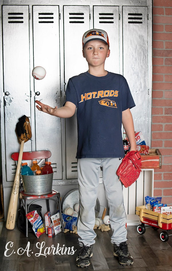 Kate Baseball Sports Children Backdrop for Photography Designed by Erin Larkins