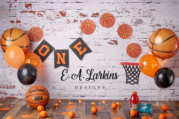 Kate Basketball Sports Children Backdrop for Photography Designed by Erin Larkins